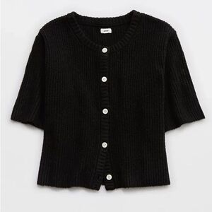 NWOT AERIE SHORT SLEEVE CARDIGAN
